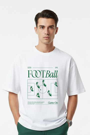 Stadium Oversize Tee | Classic Pitch Edition