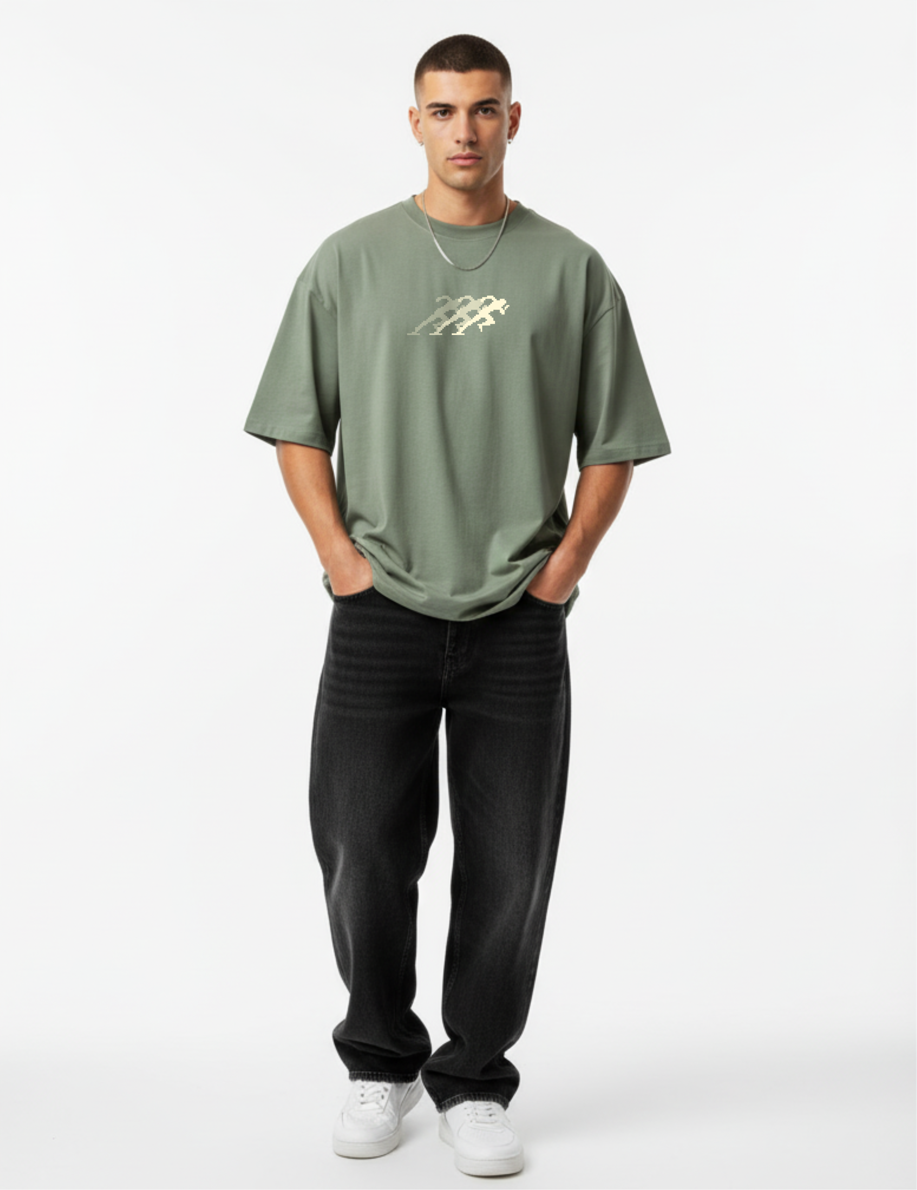 The Paced Archive | Sage Green Slow Down Tee