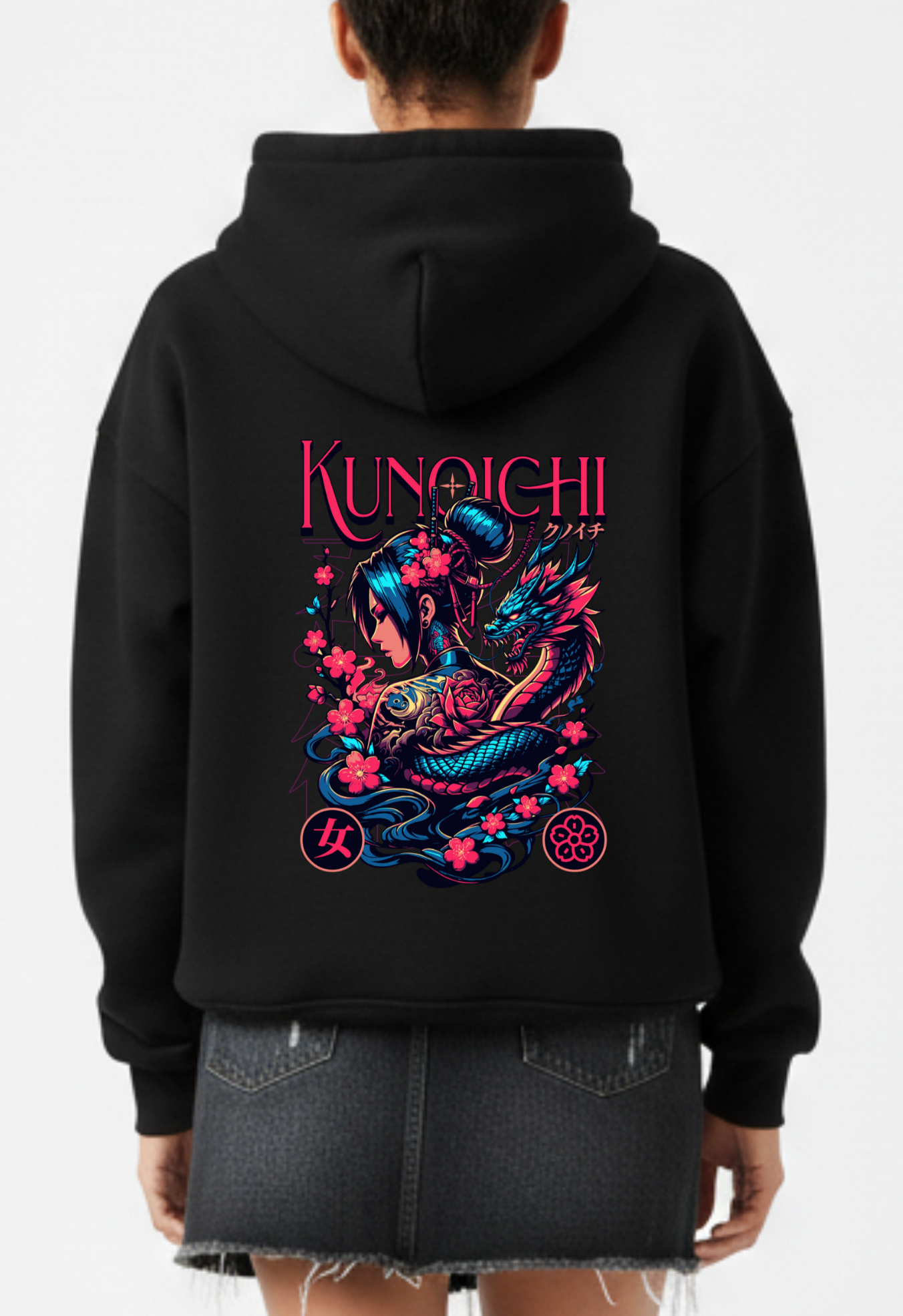 Kunoichi Ninja Hoodie | Anime Streetwear Fashion