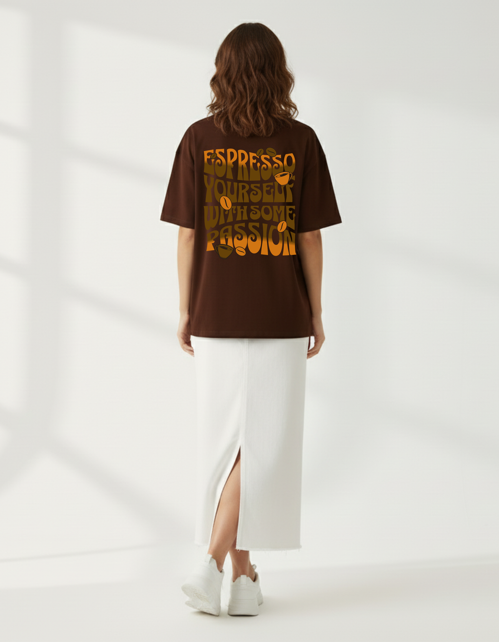 Espresso Yourself Oversize Tee | Coffee Edition