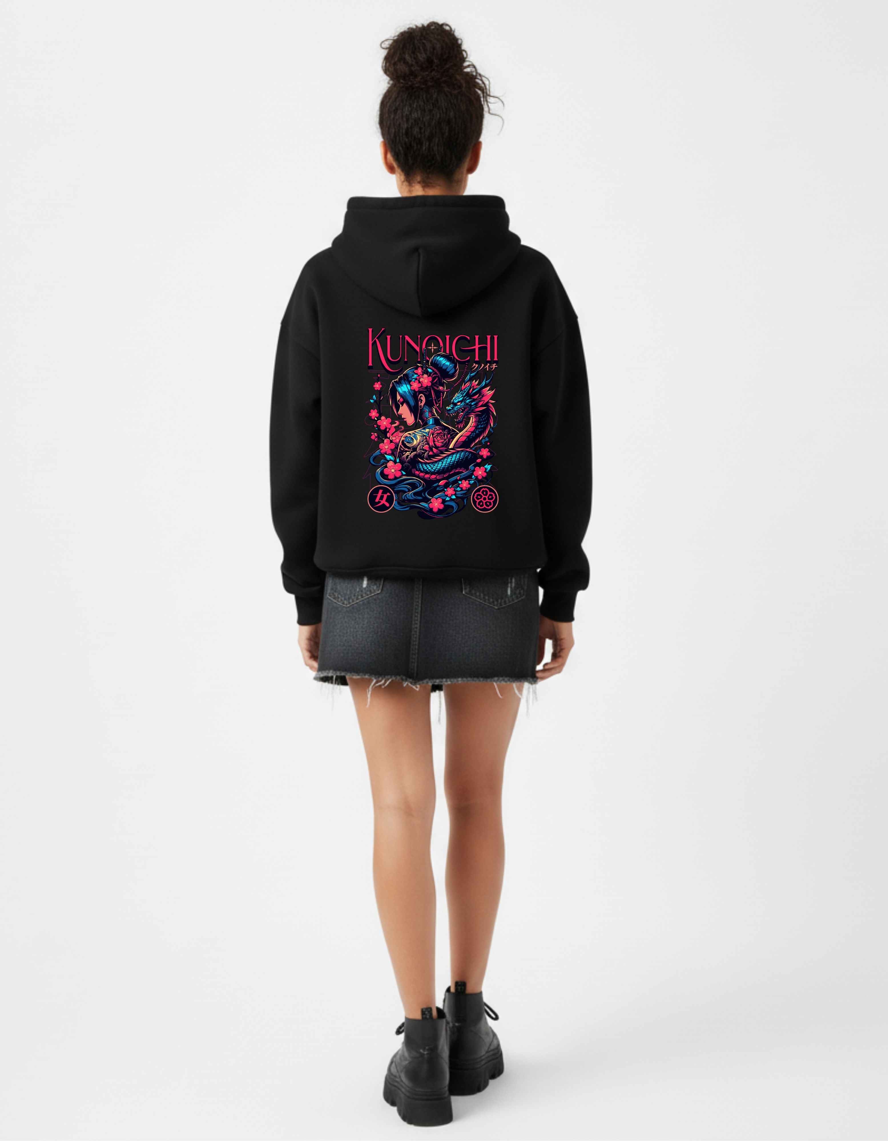 Kunoichi Ninja Hoodie | Anime Streetwear Fashion
