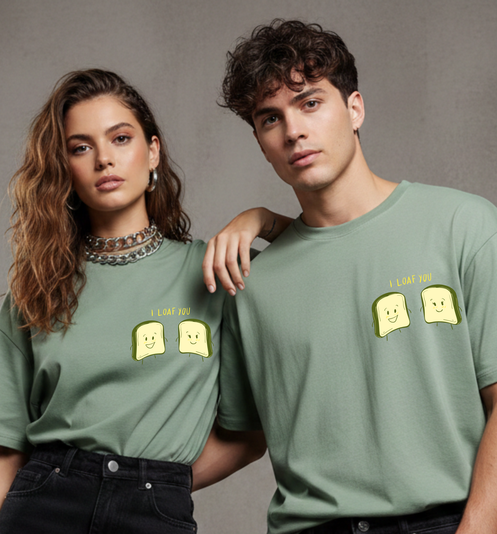 I Loaf You Couple T-Shirts | Cute Couple Matching Tees